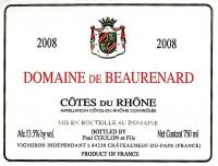 Cotes du Rhone Rose Label