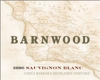 Barnwood Sauvignon Blanc 2006 Label