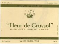 Saint-Péray - Fleur de Crussol Label Saint-Péray - Fleur de Crussol Label
