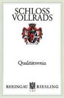 New Schloss Vollrads QbA Label New Schloss Vollrads QbA Label